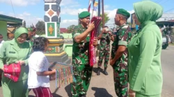 Pisah Sambut Dandim 1621/TTS Berlangsung Haru, Letkol Gunawan Pamit dan Letkol Ari Siap Lanjutkan Pengabdian