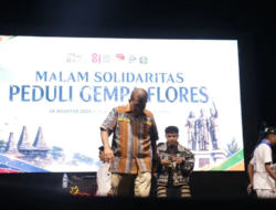 Gubernur Melki Pimpin Malam Solidaritas Gempa Flores: “Yang Tertusuk Padamu, Berdarah Padaku”